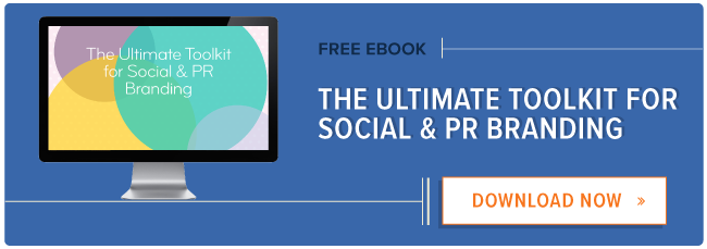 free guide to social and PR branding