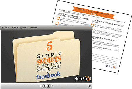 5-secrets-b2b-lead-gen-facebook-promo-image-w-checklist