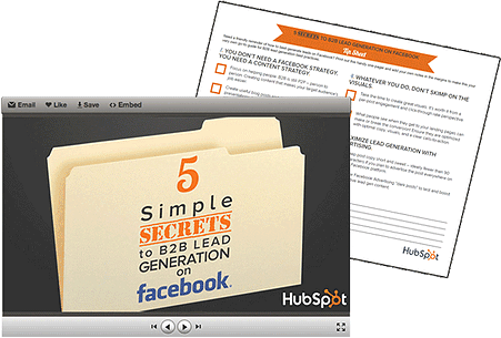 5-secrets-b2b-lead-gen-facebook-promo-image-w-checklist