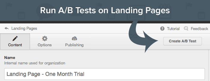 HubSpot Customer: Request To Try A/B Testing In HubSpot Enterprise