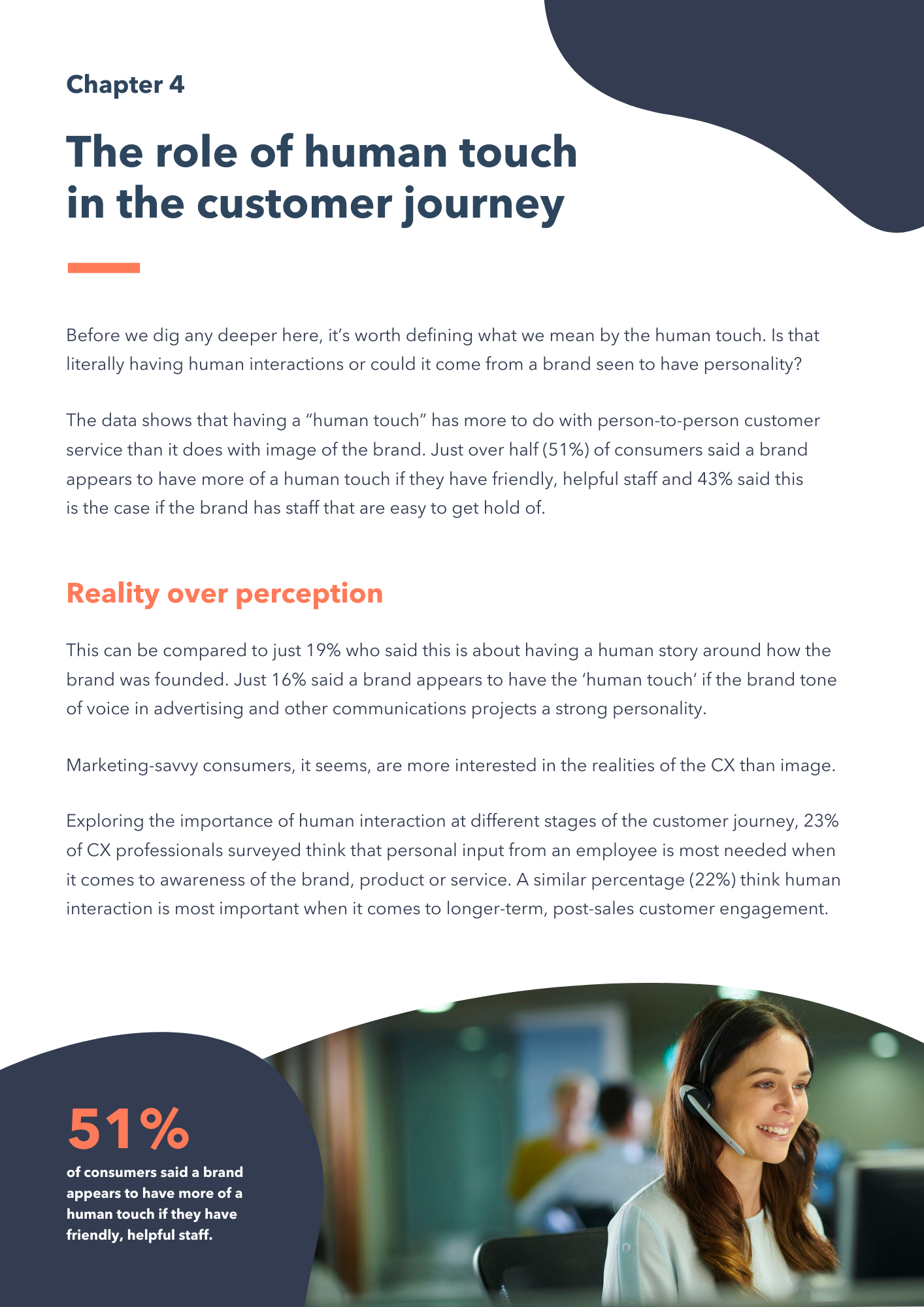 The role of human touch in the customer journey 