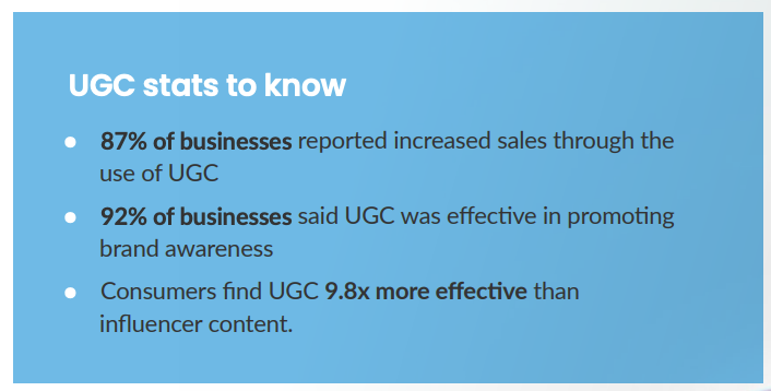 UGC Stats to know 2