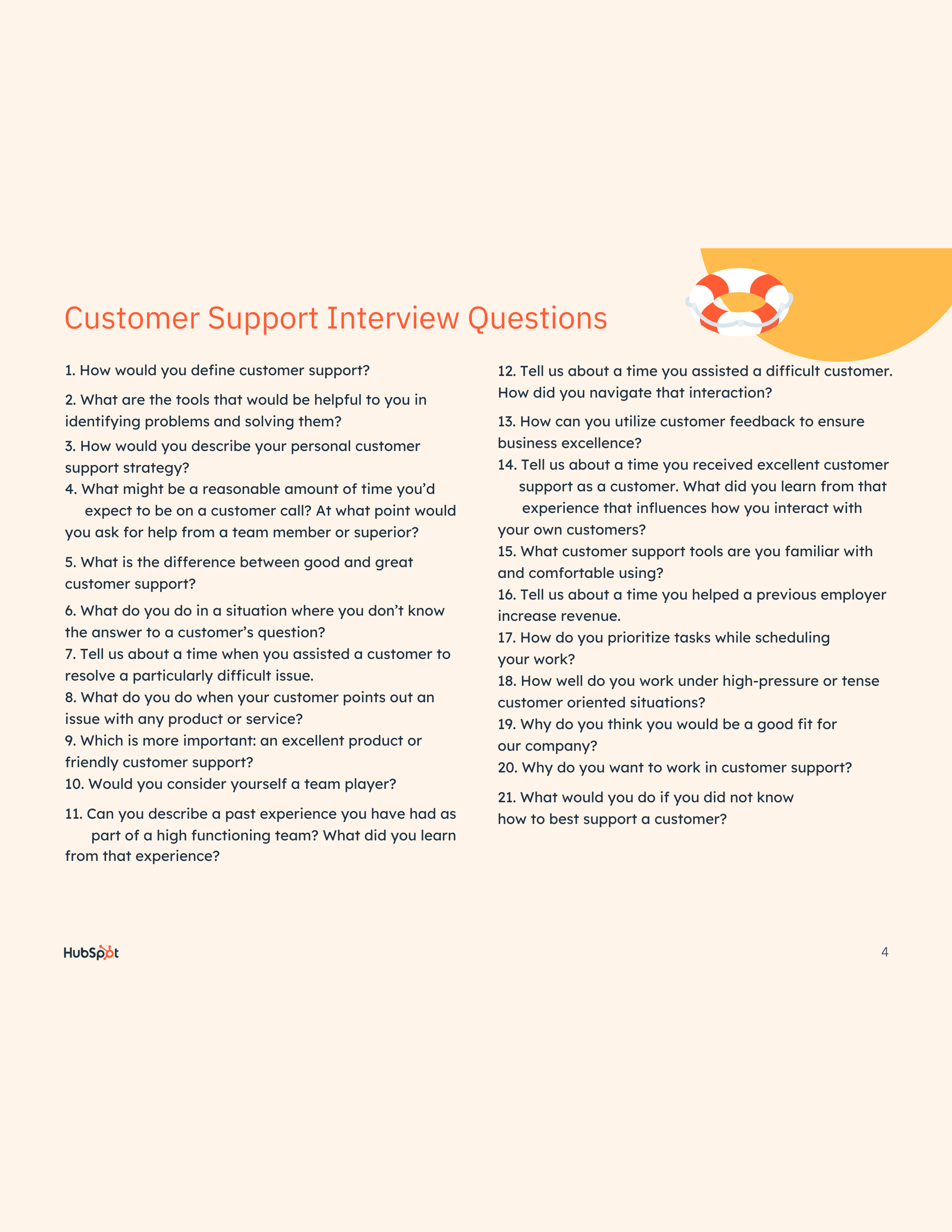 customer-support-questions-content