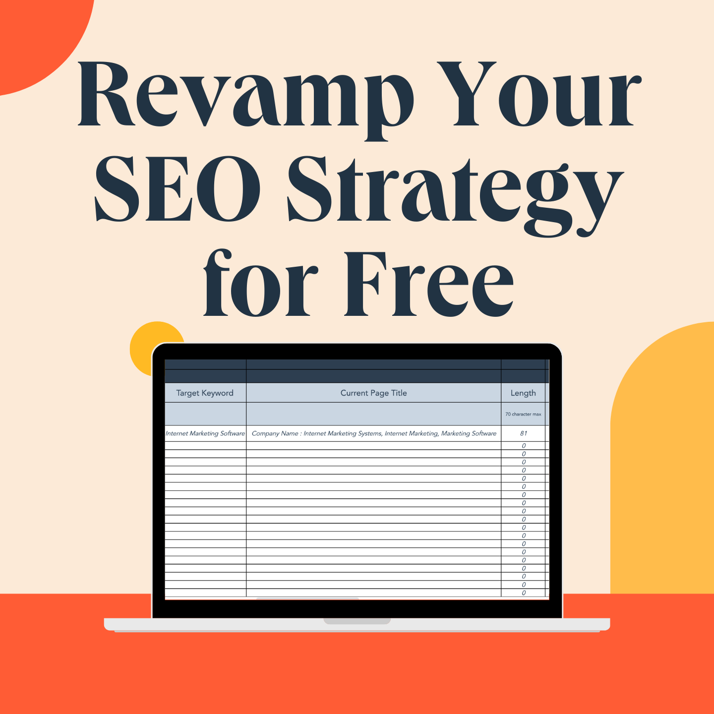 Free On-Page SEO Template