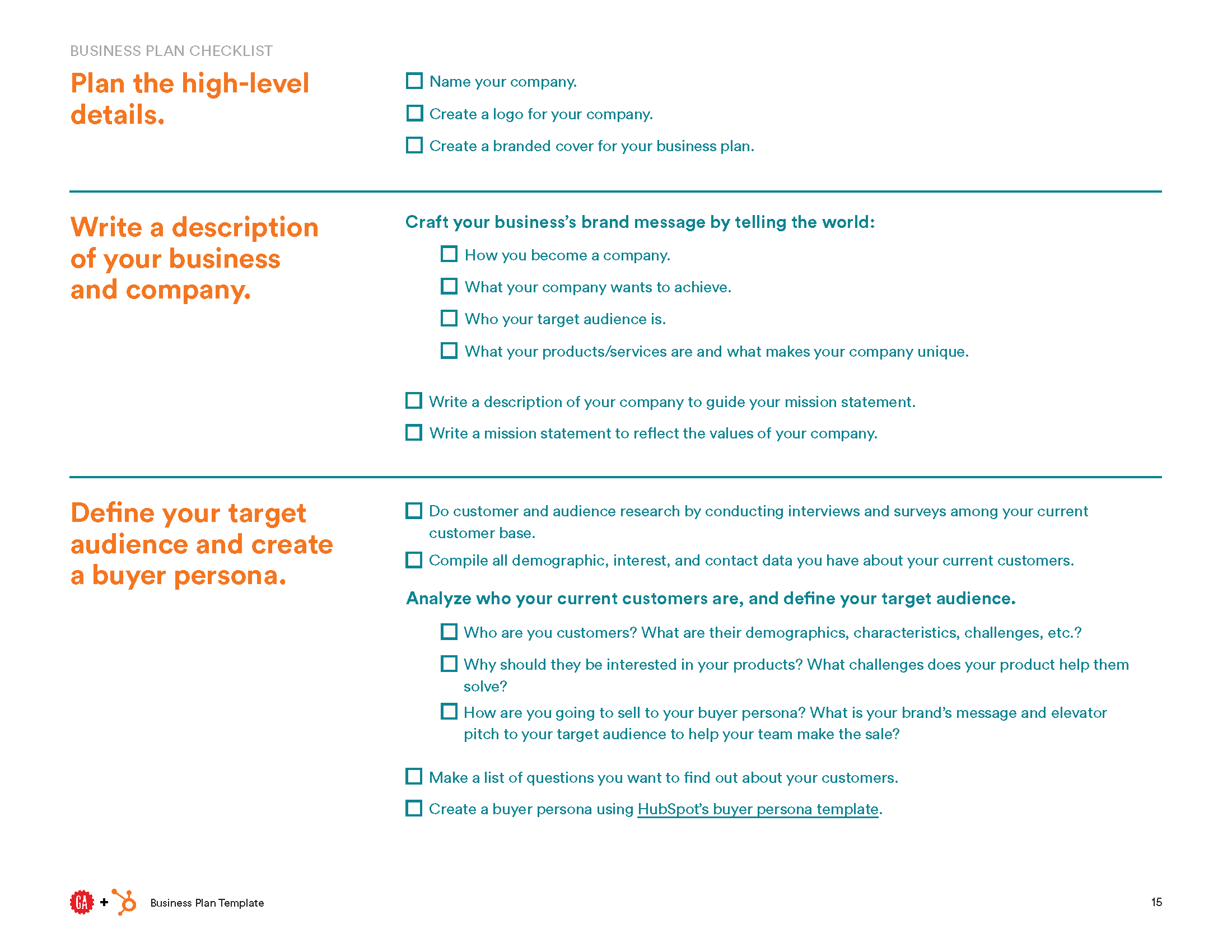 Fill in business plan template. Fill In the Blanks 