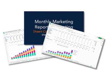 Monthly Marketing Reporting Templates Free Download