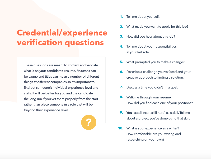 Interview Questions for Marketers