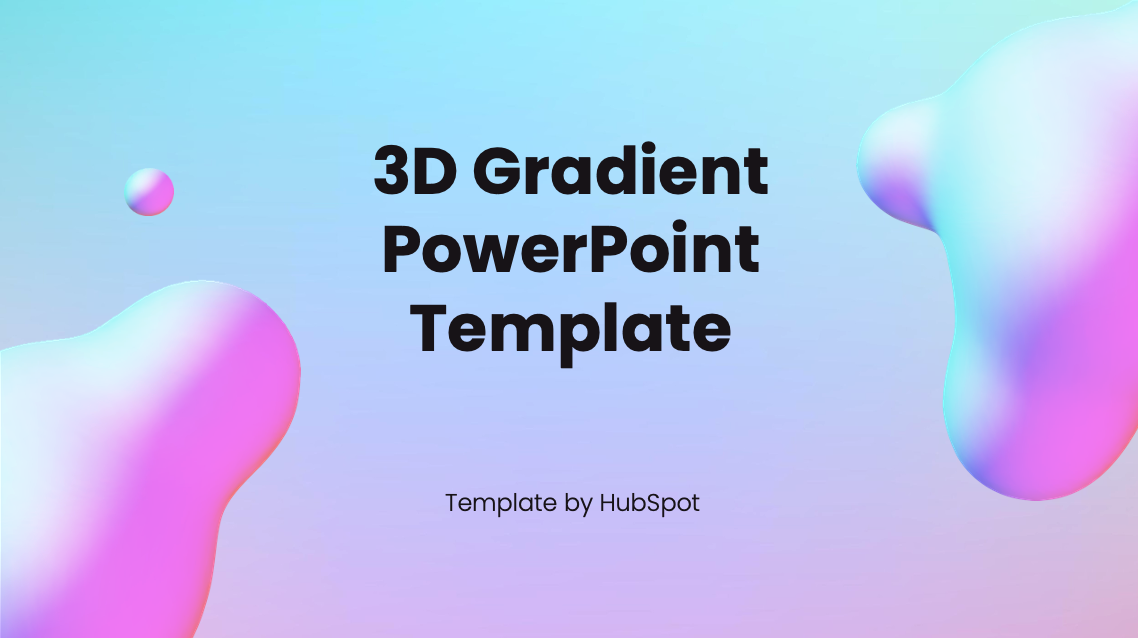 3d powerpoint template