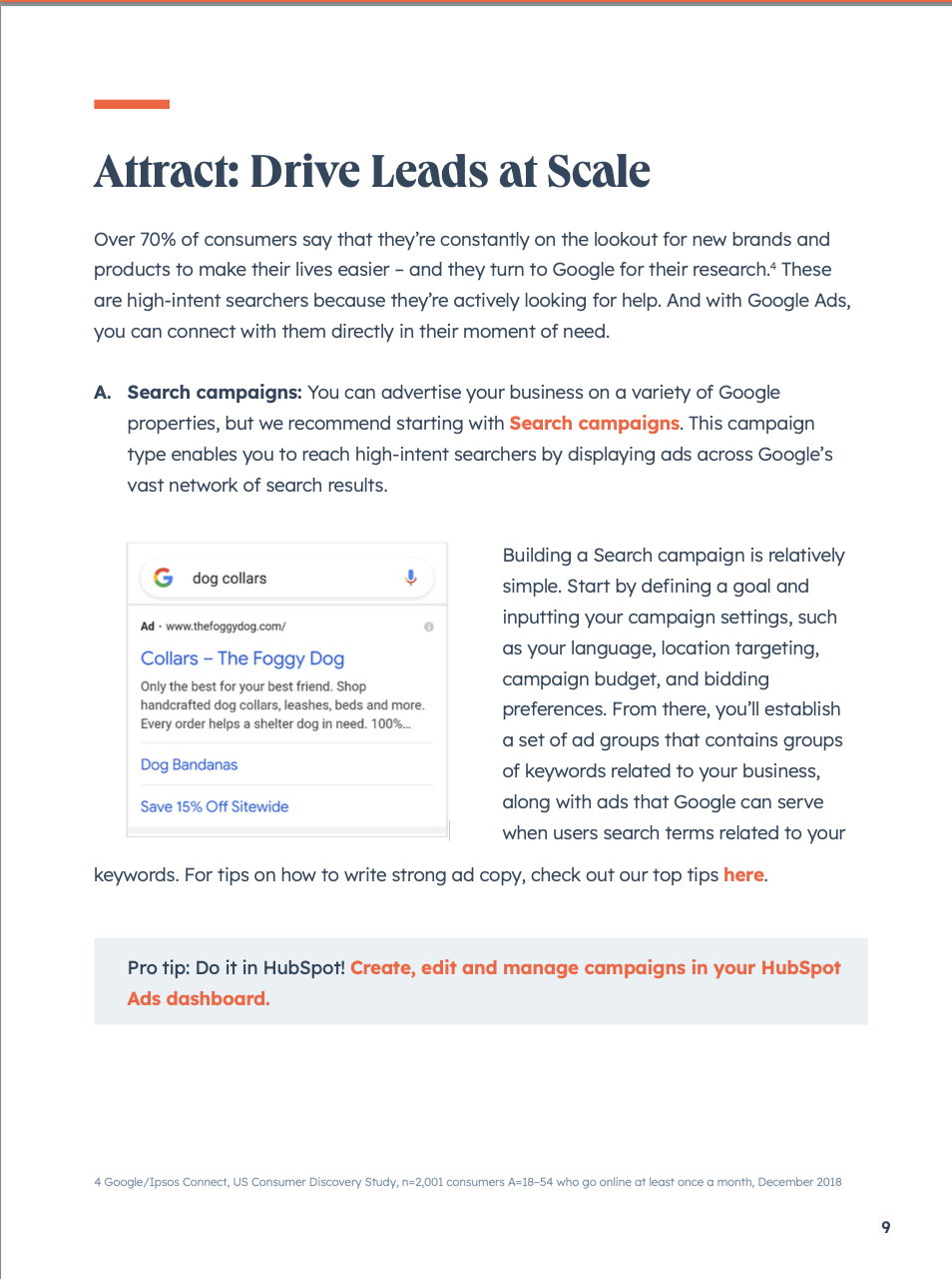 Drive leads at scale