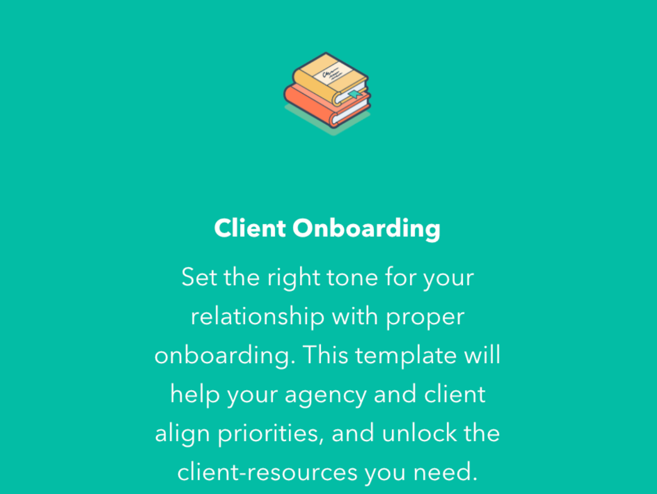 client onboarding
