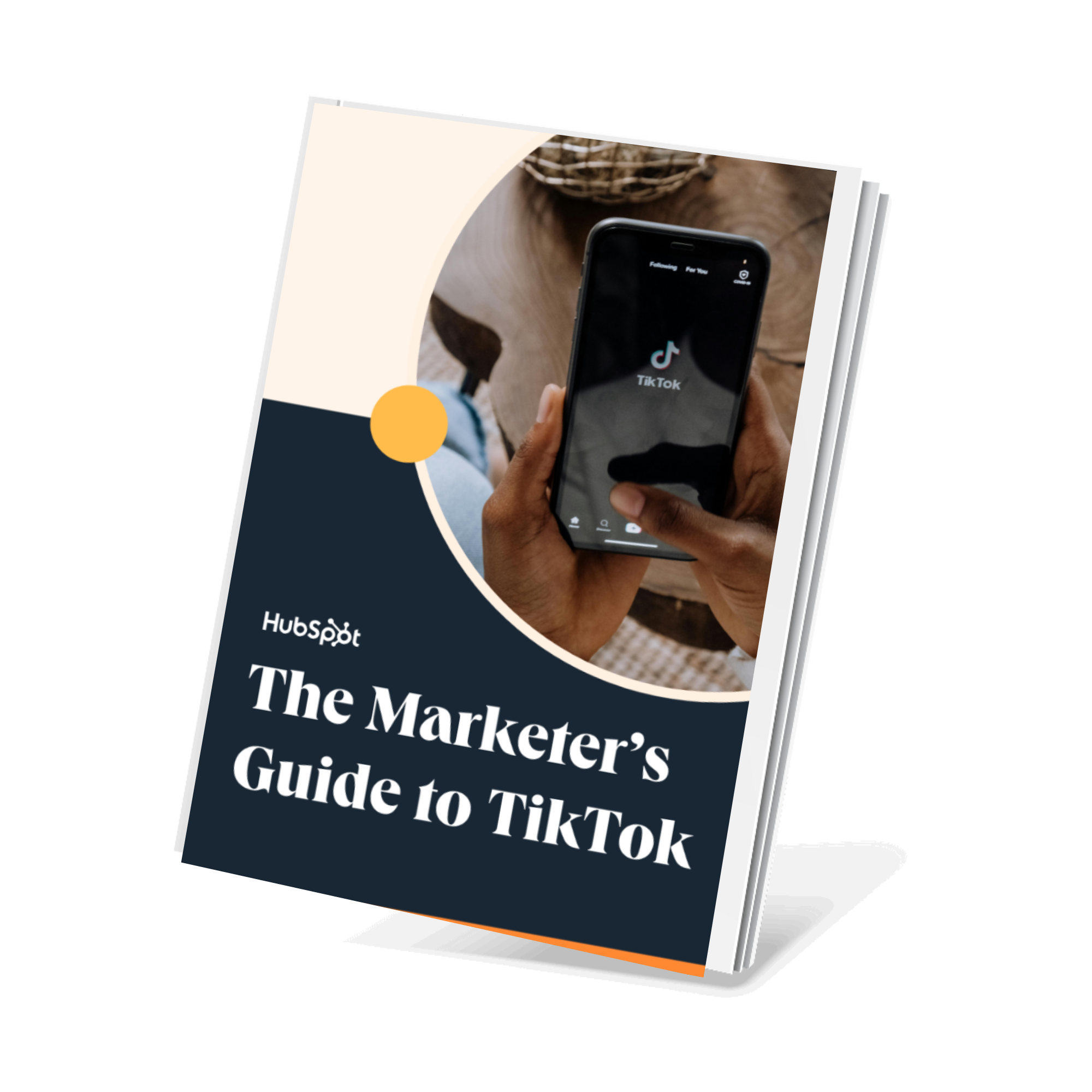 _ebook cover -  marketers guide to tiktok