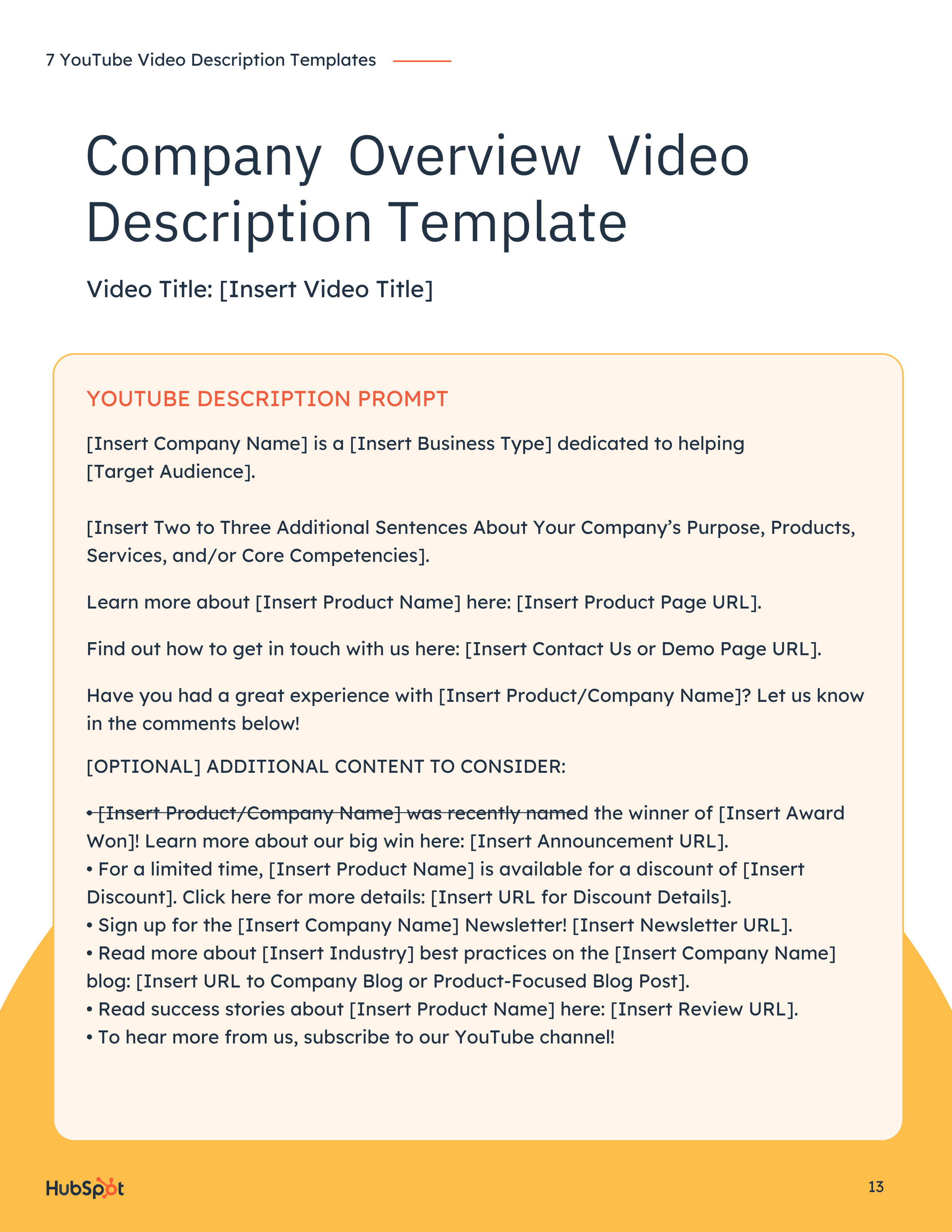company-overview-desciption-template