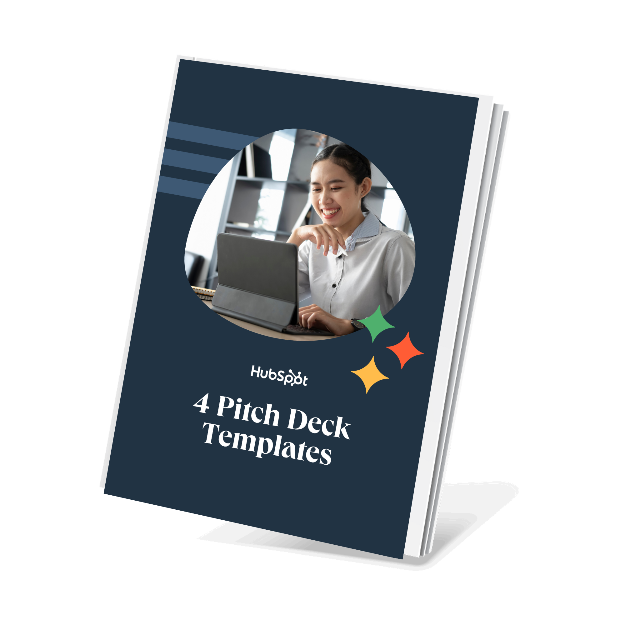 ebook cover -  transparent - pitch deck templates