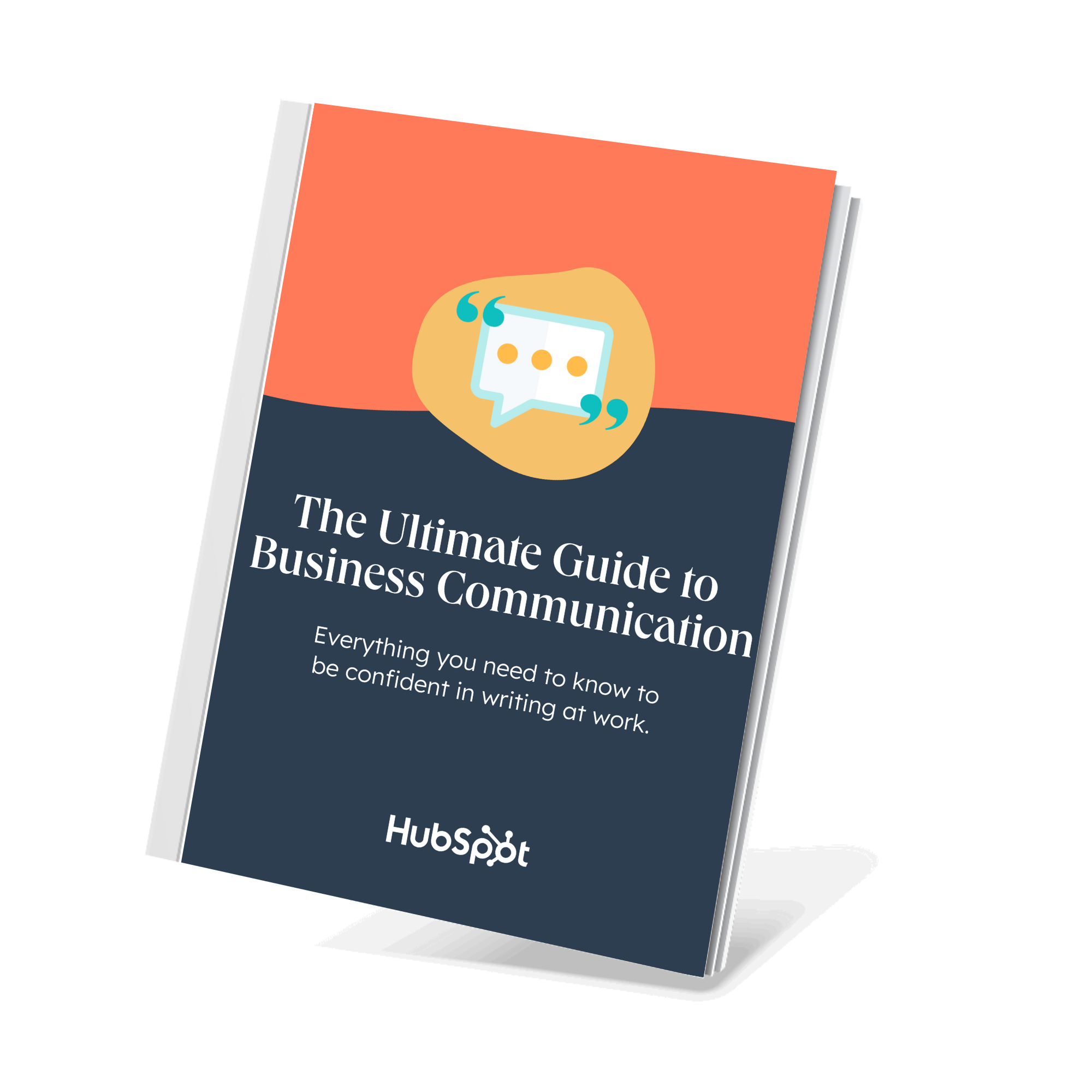 ebook cover - Business Communication Guide - transparent